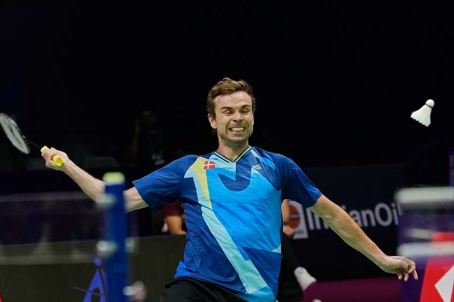 Gemke was in superb form against the All England champion