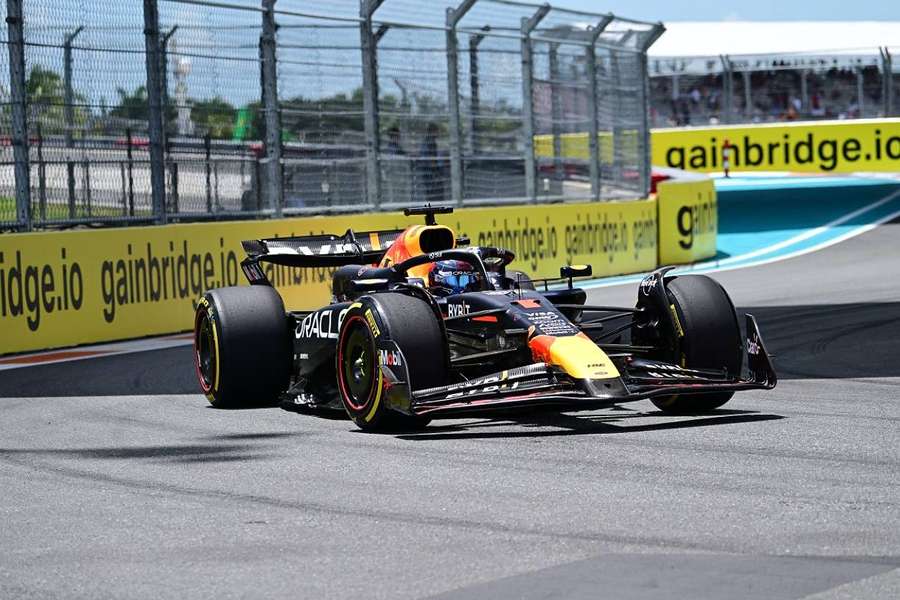 Verstappen a été le plus rapide lors de l'unique séance d'essais libres à Miami. 