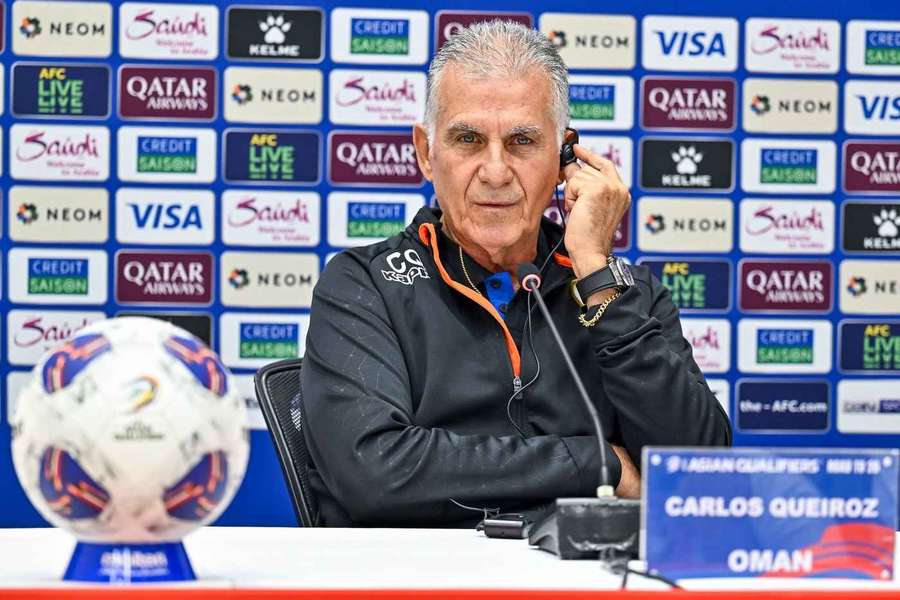 Carlos Queiroz, selecionador nacional de Omã