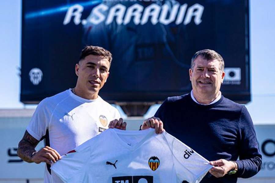 DONE DEAL: Saravia excited to sign with Valencia DONE DEAL: Saravia excited to sign with Valencia