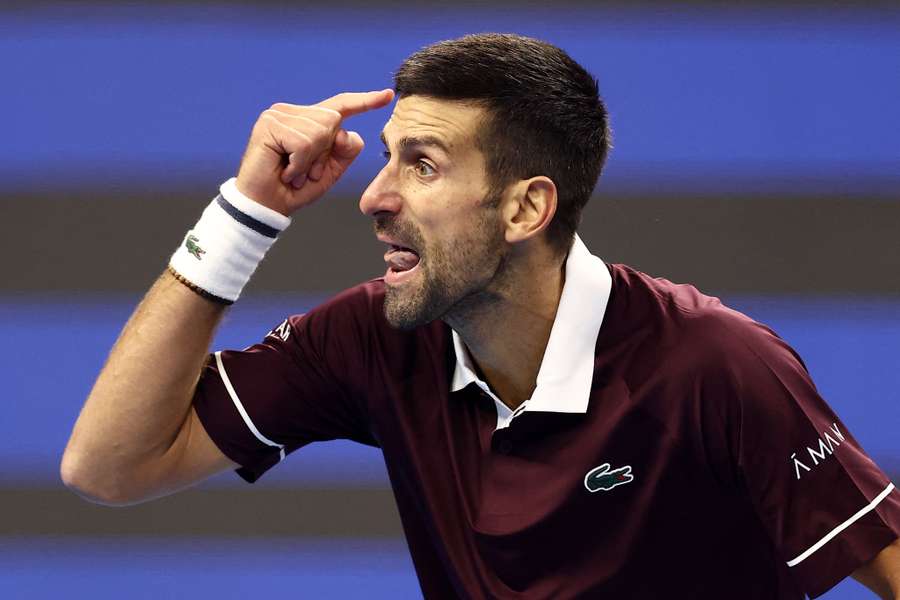Bu przerwał serię wygranych setów Djokovicia w Peknie, ale Serb odwrócił losy meczu i wygrał Bu przerwał serię wygranych setów Djokovicia w Peknie, ale Serb odwrócił losy meczu i wygrał