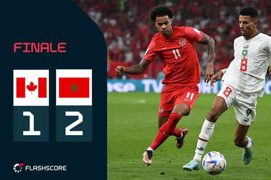 Coppa del Mondo, Canada-Marocco: 1-2
