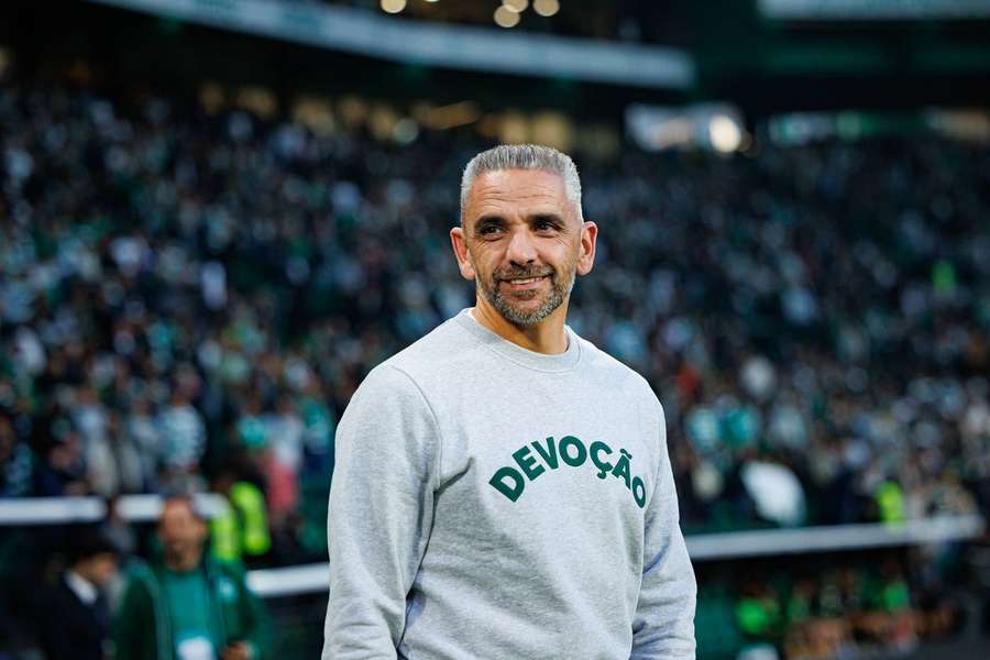 Rui Borges, treinador do Sporting