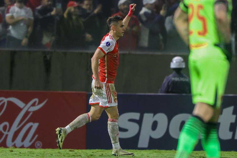 Borré fez o gol do Internacional na partida