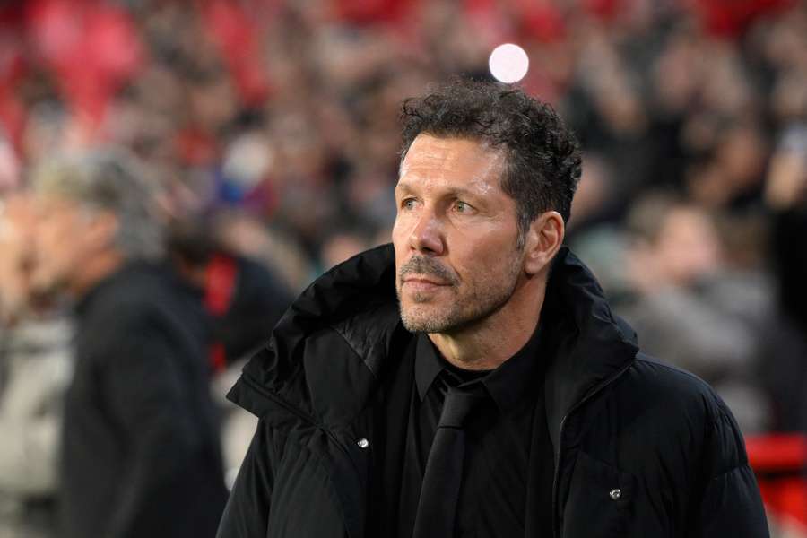 Simeone, en el duelo ante el PSV