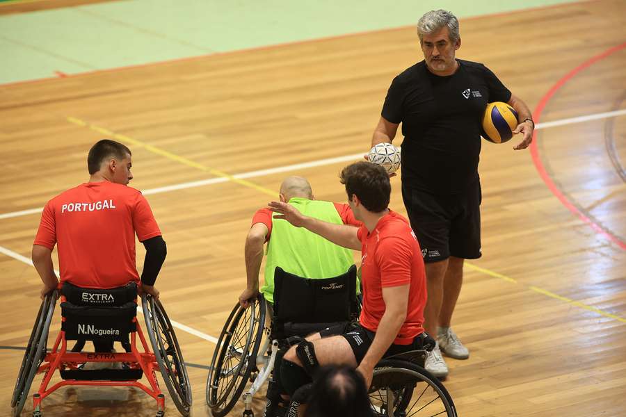 Danilo Ferreira, selecionador nacional de andebol em cadeira de rodas