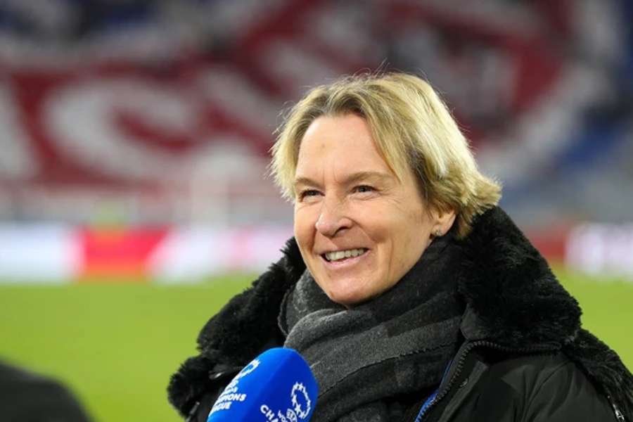 A treinadora alemã Martina Voss-Tecklenburg