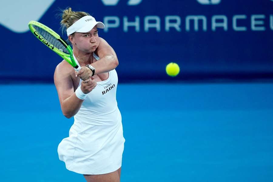 Barbora Krejčíková během turnaje v Aténách Barbora Krejčíková během turnaje v Aténách