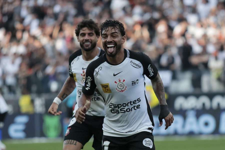 Matheus Bidu marcou o gol do Corinthians na partida