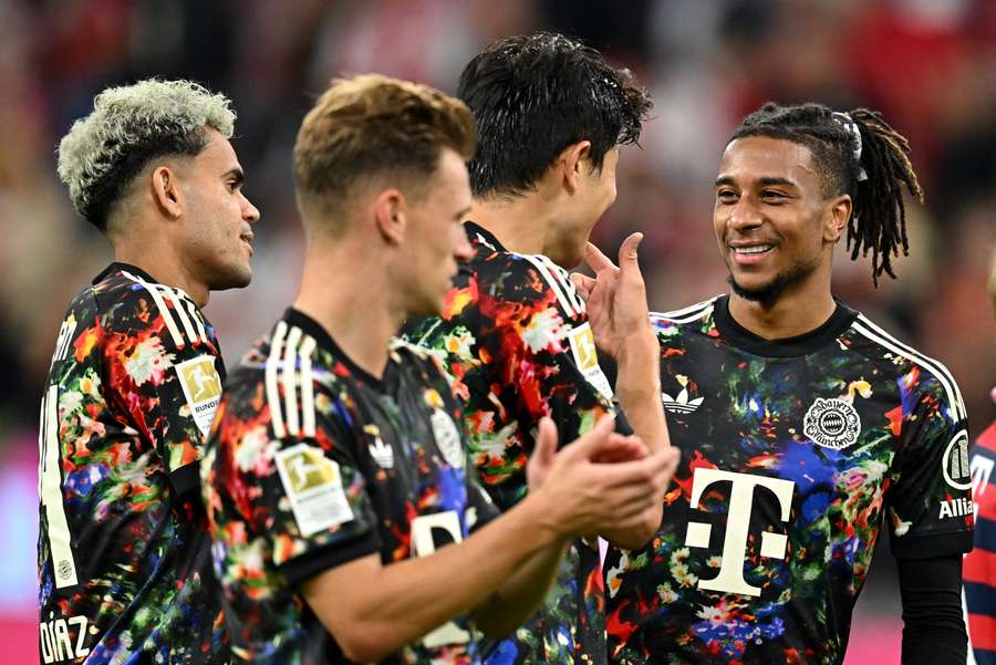 Diaz, Kimmich, Kim und Olise wollen in dieser Saison möglichst alle Titel gewinnen Diaz, Kimmich, Kim und Olise wollen in dieser Saison möglichst alle Titel gewinnen