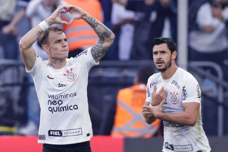 Róger Guedes deixou sua marca contra o São Paulo