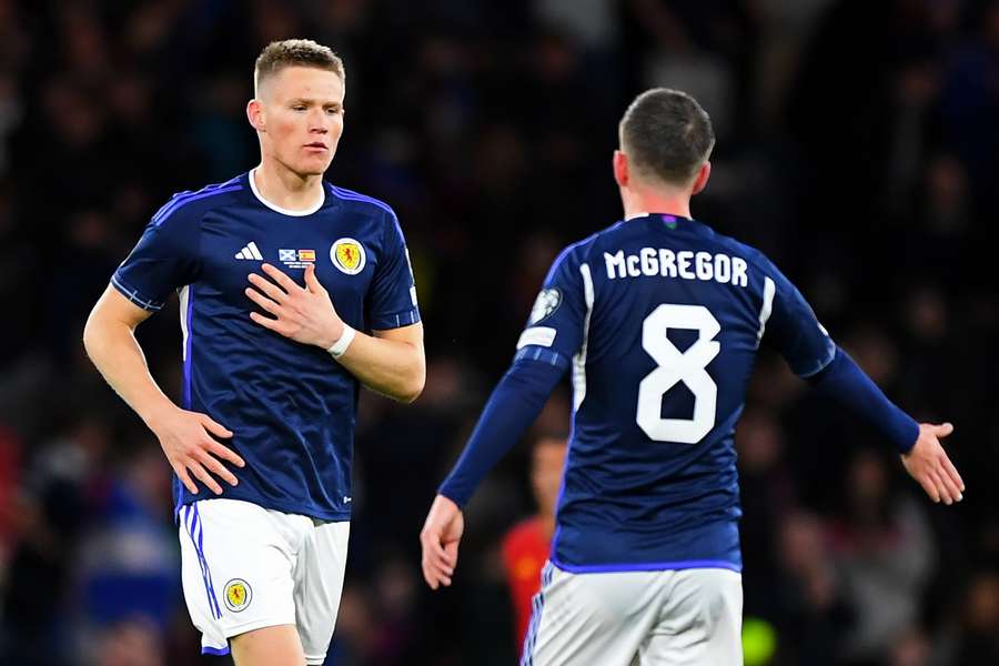 Scott McTominay strzelił sześć z 12 goli Szkocji w kwalifikacjach do Euro 2024