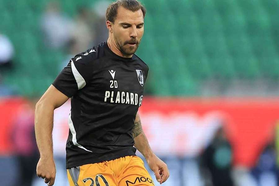 Samu, médio do Vitória SC, em Alvalade