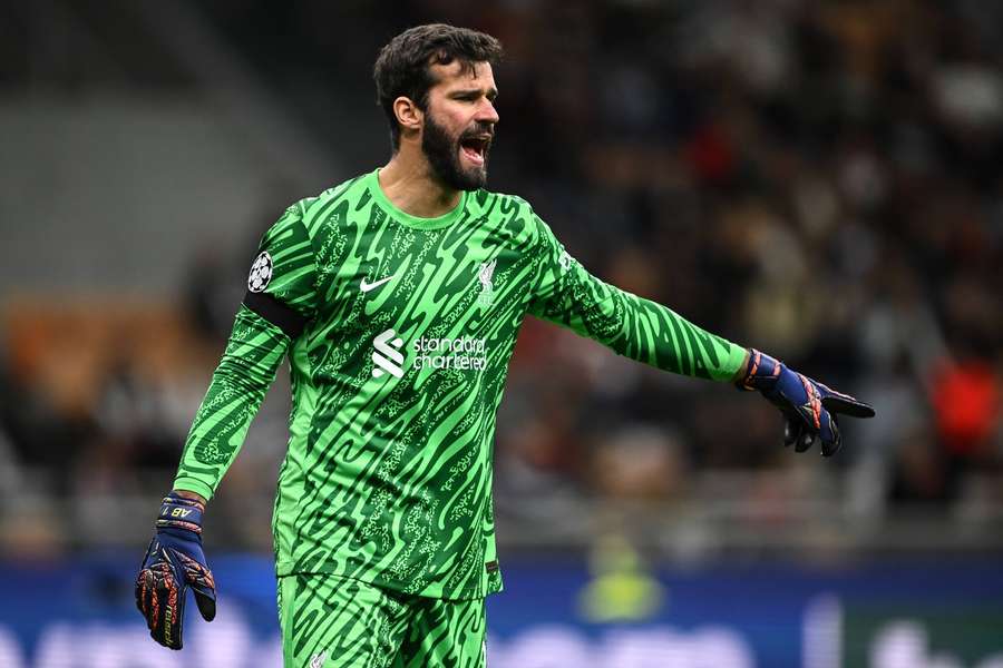 Alisson is ready to return for Liverpool