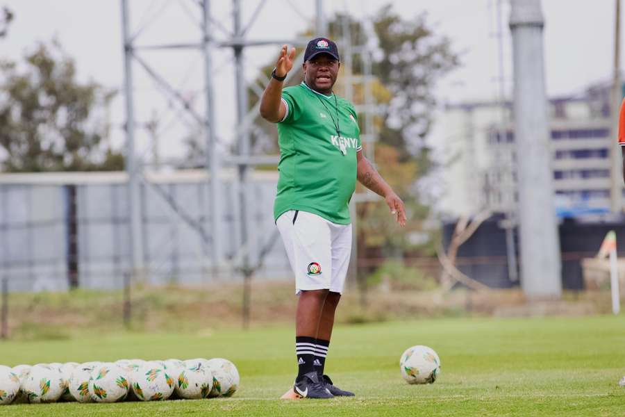 Kenya coach Benni McCarthy