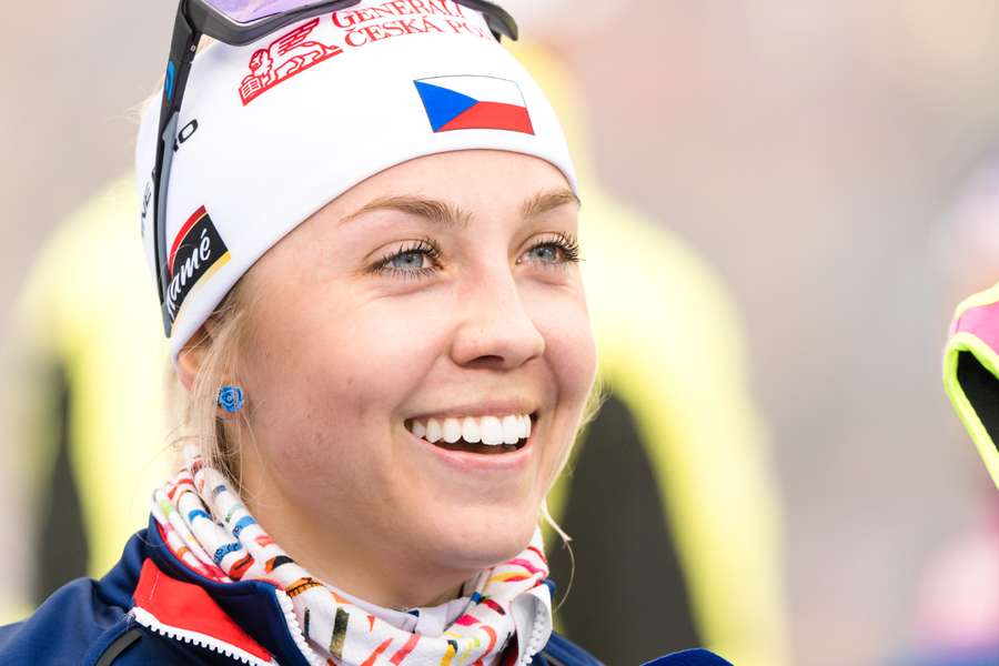 Tereza Voborníková skončila ve stíhacím závodě na MS sedmá.