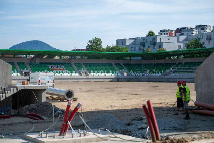 V Prešove pracujú na dokončení novej arény.