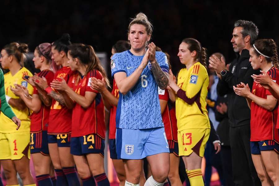 Millie Bright après le match