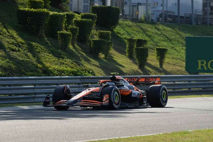 Lando Norris confirma a sua boa forma no Hungaroring