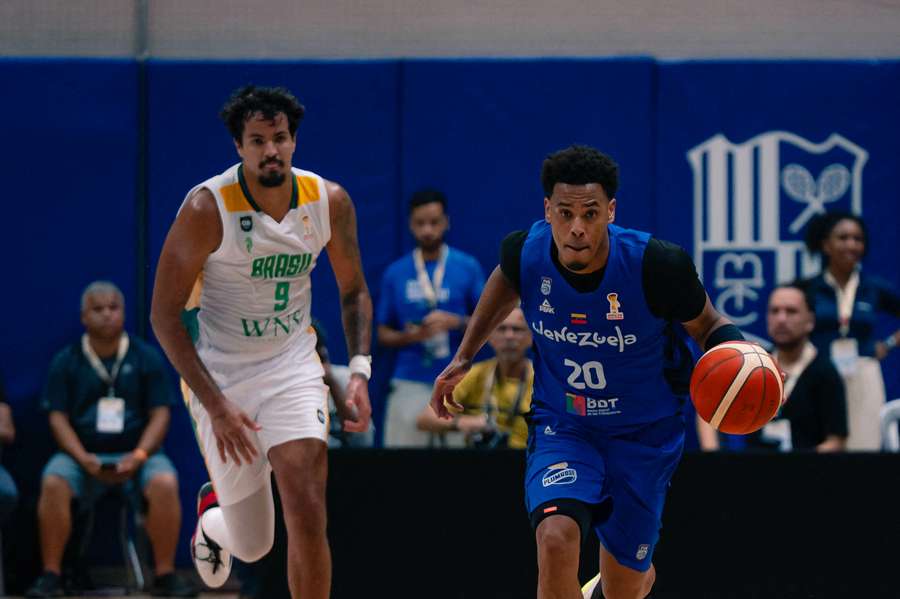 Venezuelanos chegaram a se aproximar no placar Venezuelanos chegaram a se aproximar no placar