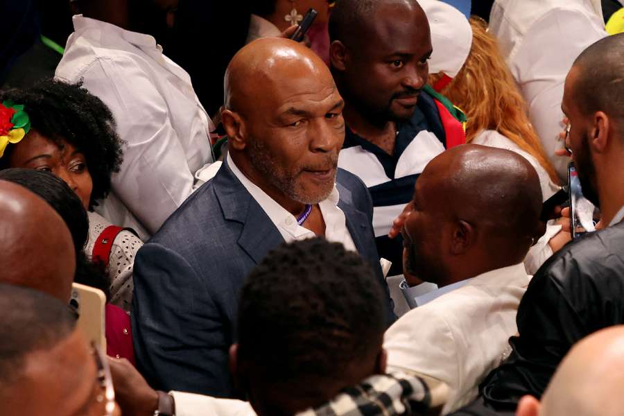 Mike Tyson has a 50-6 record with 44 knockouts