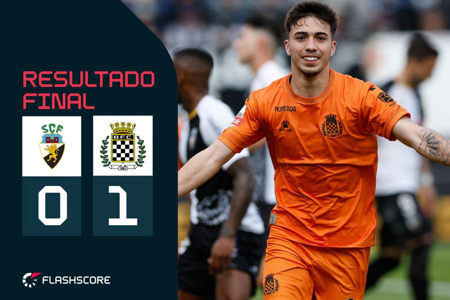 Joel Silva apontou o golo do triunfo axadrezado