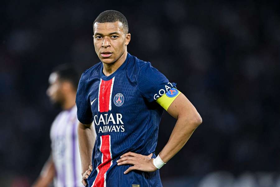 Kylian Mbappé im Trikot von Paris Saint-Germain.
