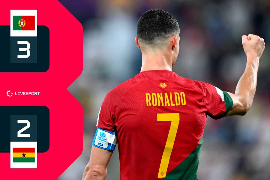 Portugalsko – Ghana 3:2. Ronaldo má rekord, favorit se v poslední minutě strachoval
