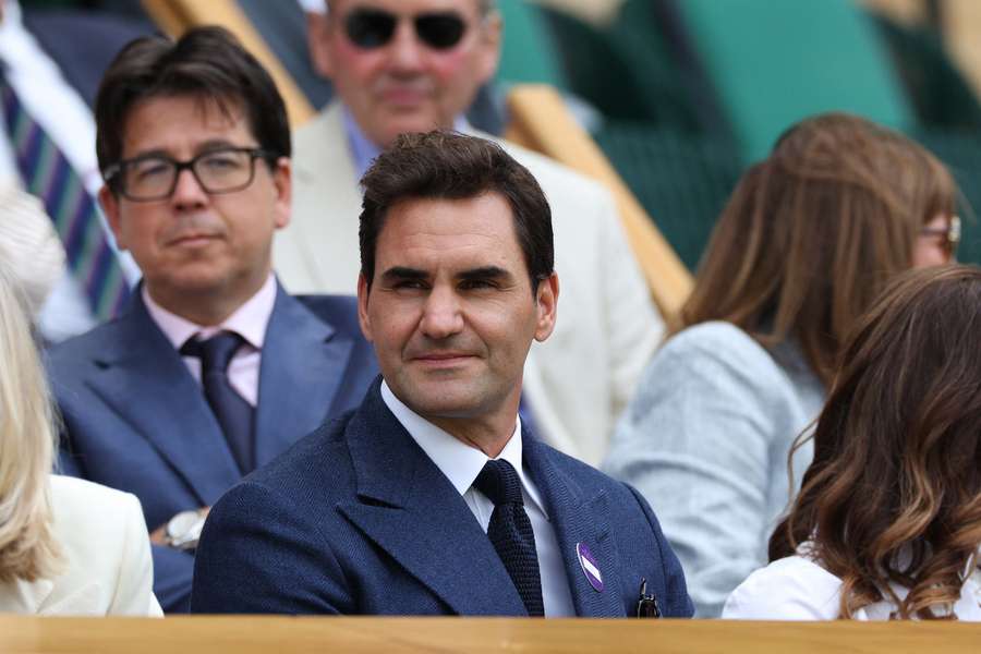 Roger Federer, prezent în loja regală de la Wimbledon