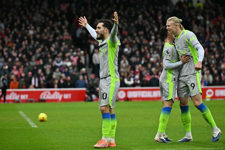 Cherki célébrant son but victorieux ce samedi.