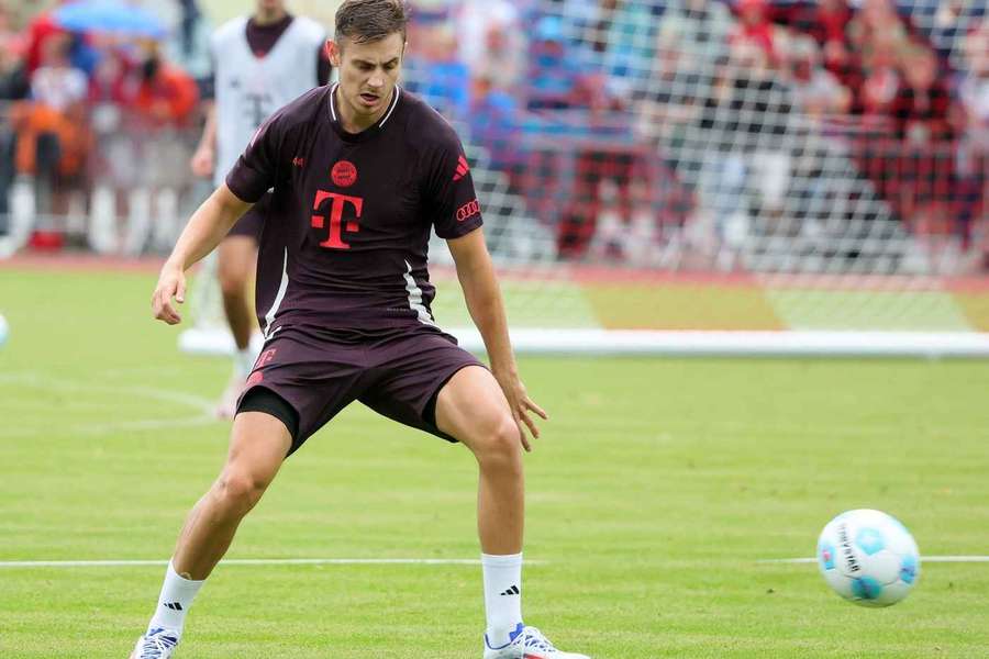 Stanisic war am Montag erstmals wieder auf dem Trainingsplatz 