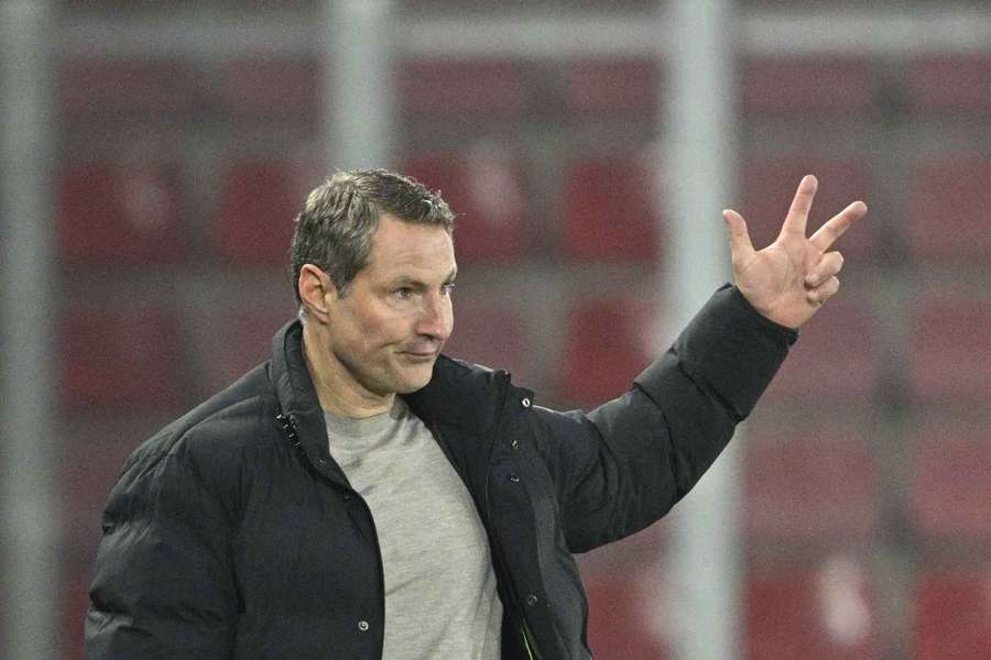 Trenér pražské Sparty Brian Priske Trenér pražské Sparty Brian Priske