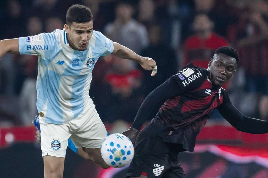 Athletico-PR e Grêmio empataram sem gols no primeiro turno, na Arena da Baixada