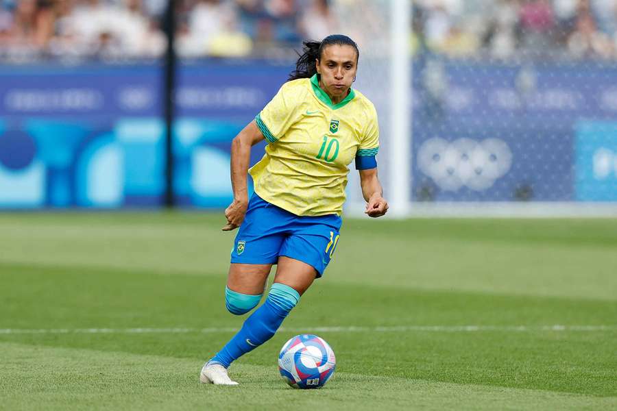 Marta faz sua última competição pela Seleção