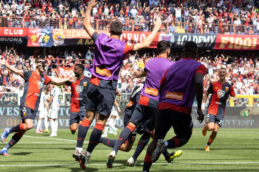 Genoa revine în Serie A după un singur sezon petrecut în liga a doua