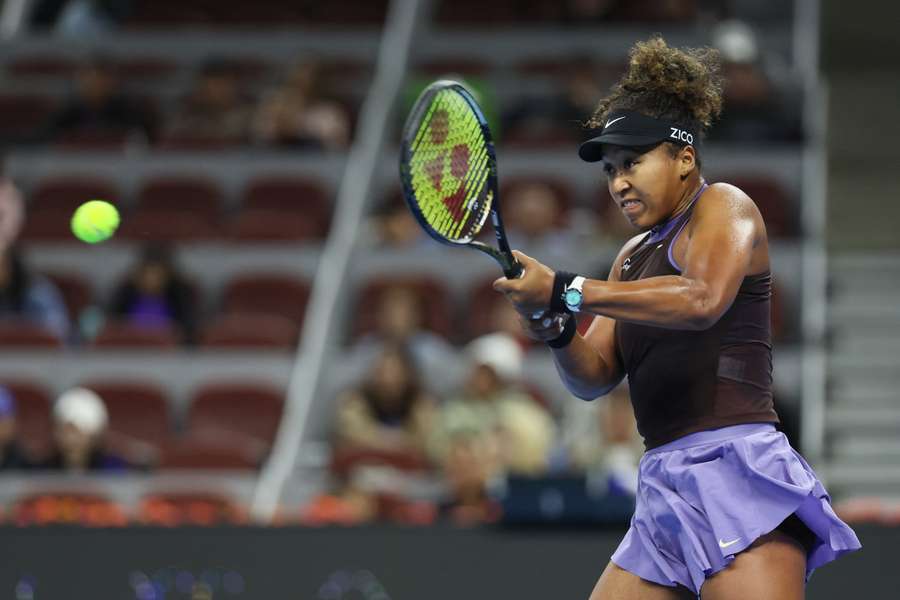 Naomi Osaka en octobre dernier.