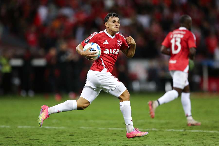 Bernabei fez o segundo golo do Internacional contra o adversário uruguaio