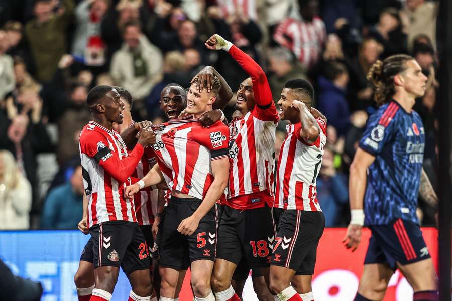 Ballard celebrates special Sunderland goal against Arsenal