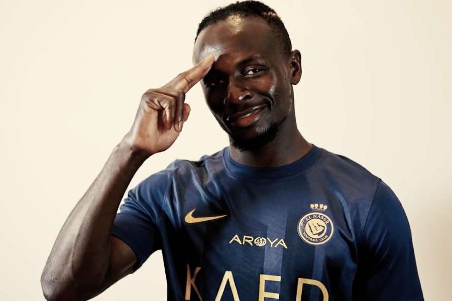 Sadio Mane was unveiled as an Al-Nassr player on Tuesday