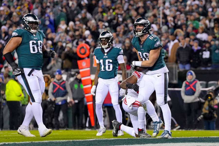 Les Eagles ont écrasé les Giants.