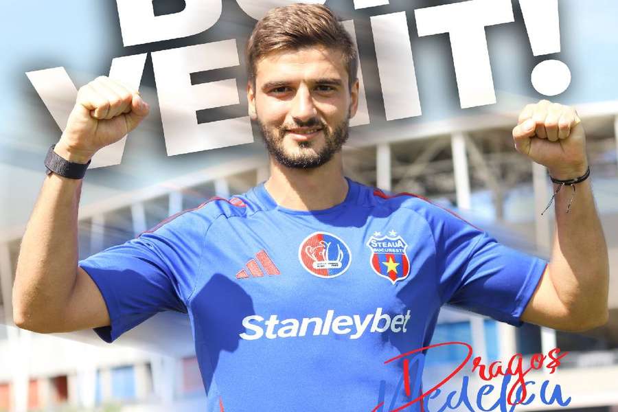 Dragoș Nedelcu a semnat cu Steaua București