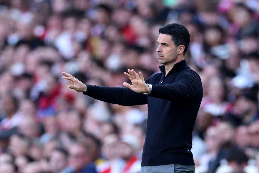 Arteta espera que sus hombres puedan mostrar hambre de victorias