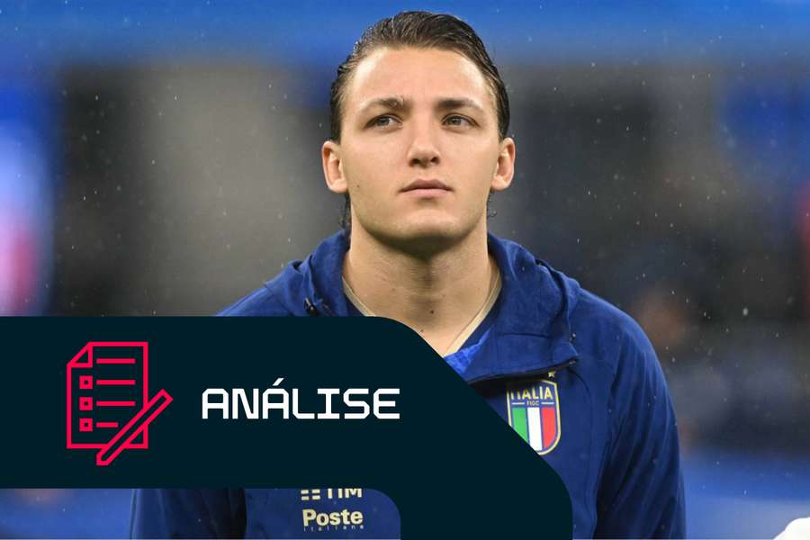 Mateo Retegui joga na seleção italiana desde 2023 Mateo Retegui joga na seleção italiana desde 2023