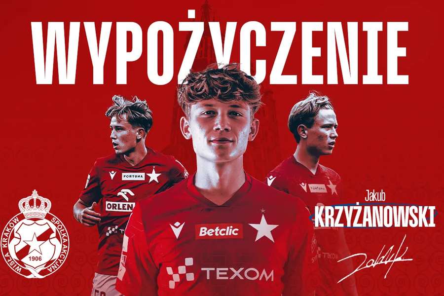 Jakub Krzyżanowski przeniósł się z Wisły Kraków do włoskiego Torino