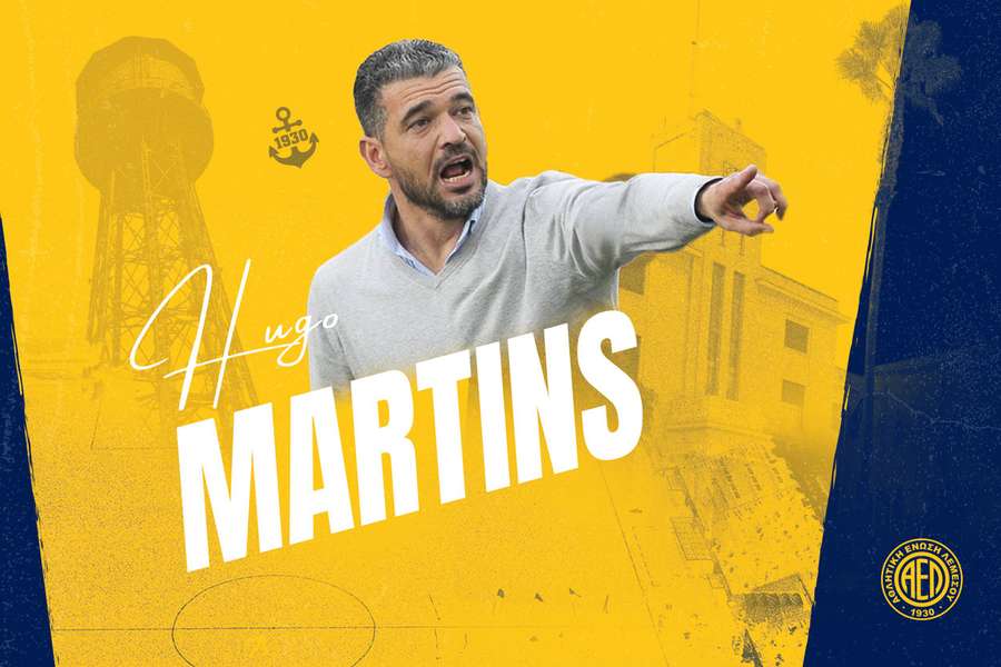 Hugo Martins vai treinar o AEL Limassol