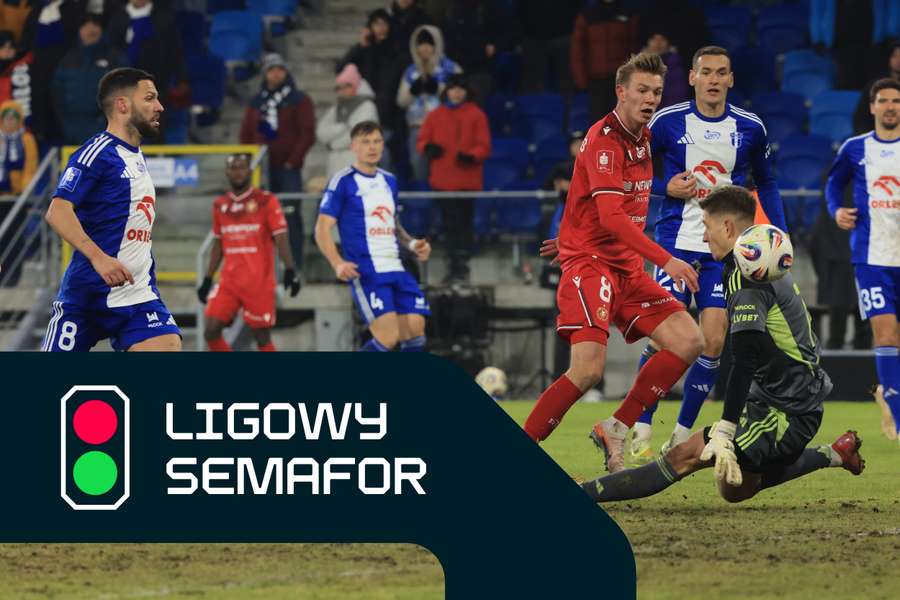 Ligowy semafor: dantejskie sceny w Radomiu, seria błędów w Płocku i imponująca Lechia