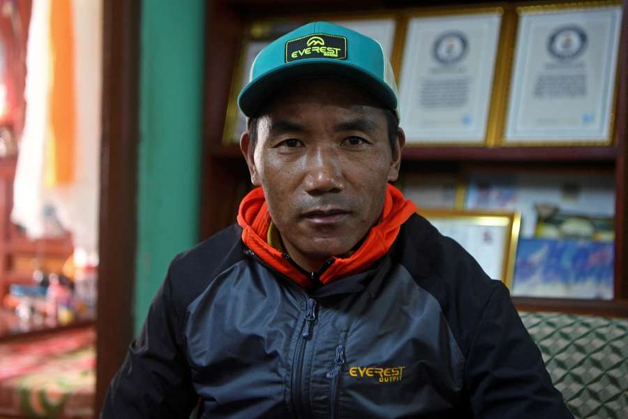 Kami Rita Sherpa, ook bekend als "Everest Man"