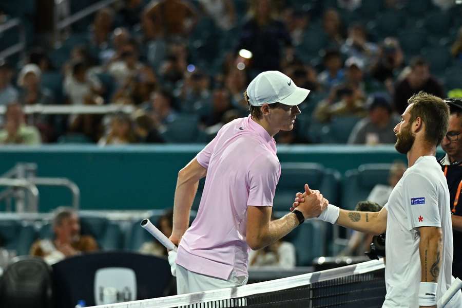 Sinner a dat dovadă de fair play în meciul cu Moutet