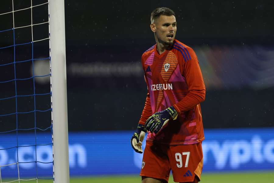 Fabijan Buntic fez apenas sete jogos pelo Qarabag na última época Fabijan Buntic fez apenas sete jogos pelo Qarabag na última época