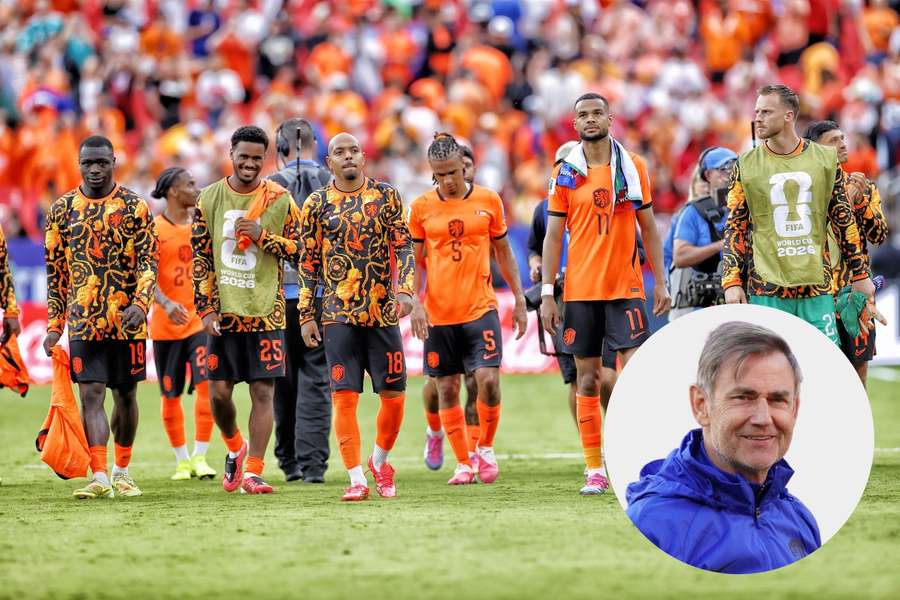 The Netherlands topped their group with their 3-1 win over Tunisia The Netherlands topped their group with their 3-1 win over Tunisia